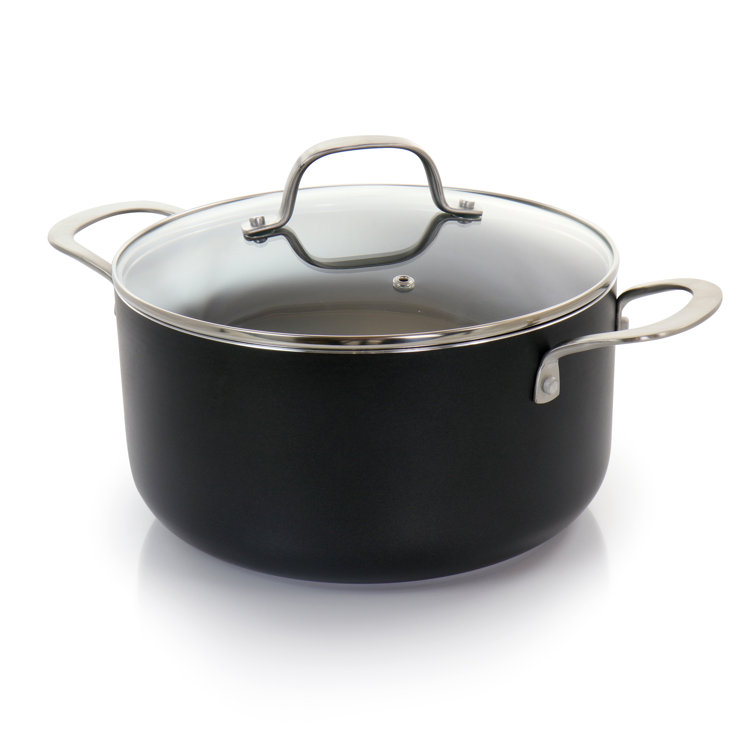 Oster 6 qt. NonStick Cast Iron Round Dutch Oven Wayfair